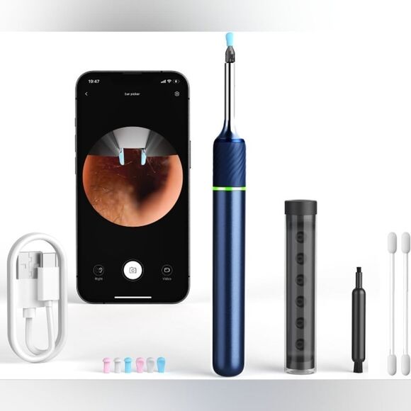 Other - Ear Wax Removal Endoscope Otoscope Earwax Remover Tools Scope 1080P FHD
